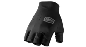 100% Sling - Black, Short Finger Cycling Gloves (pair) , X-Large