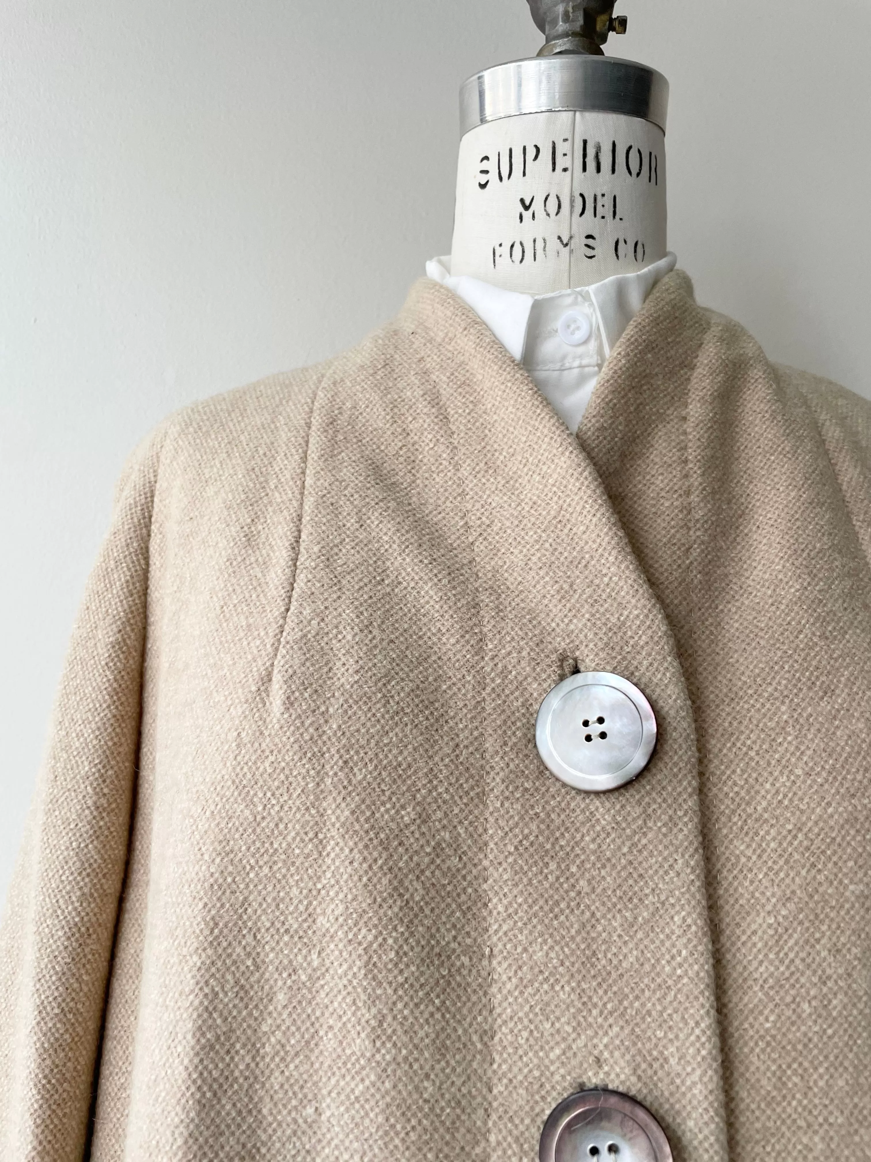 1940s Dulcis Wool Coat