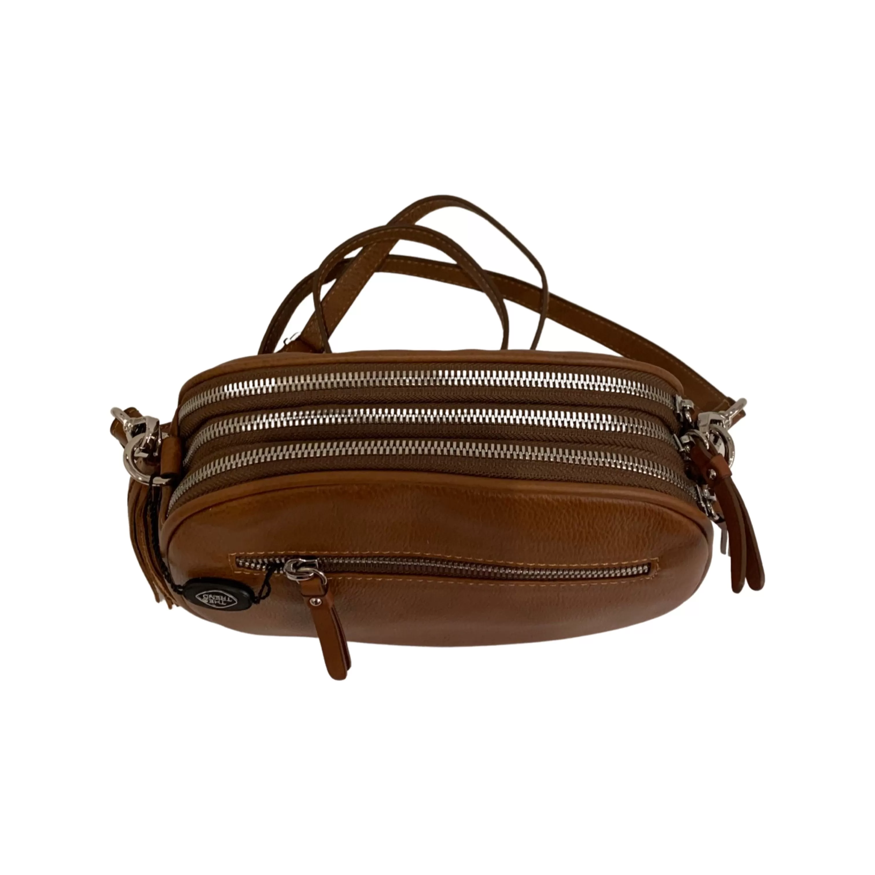 586847 Tan Leather Purse