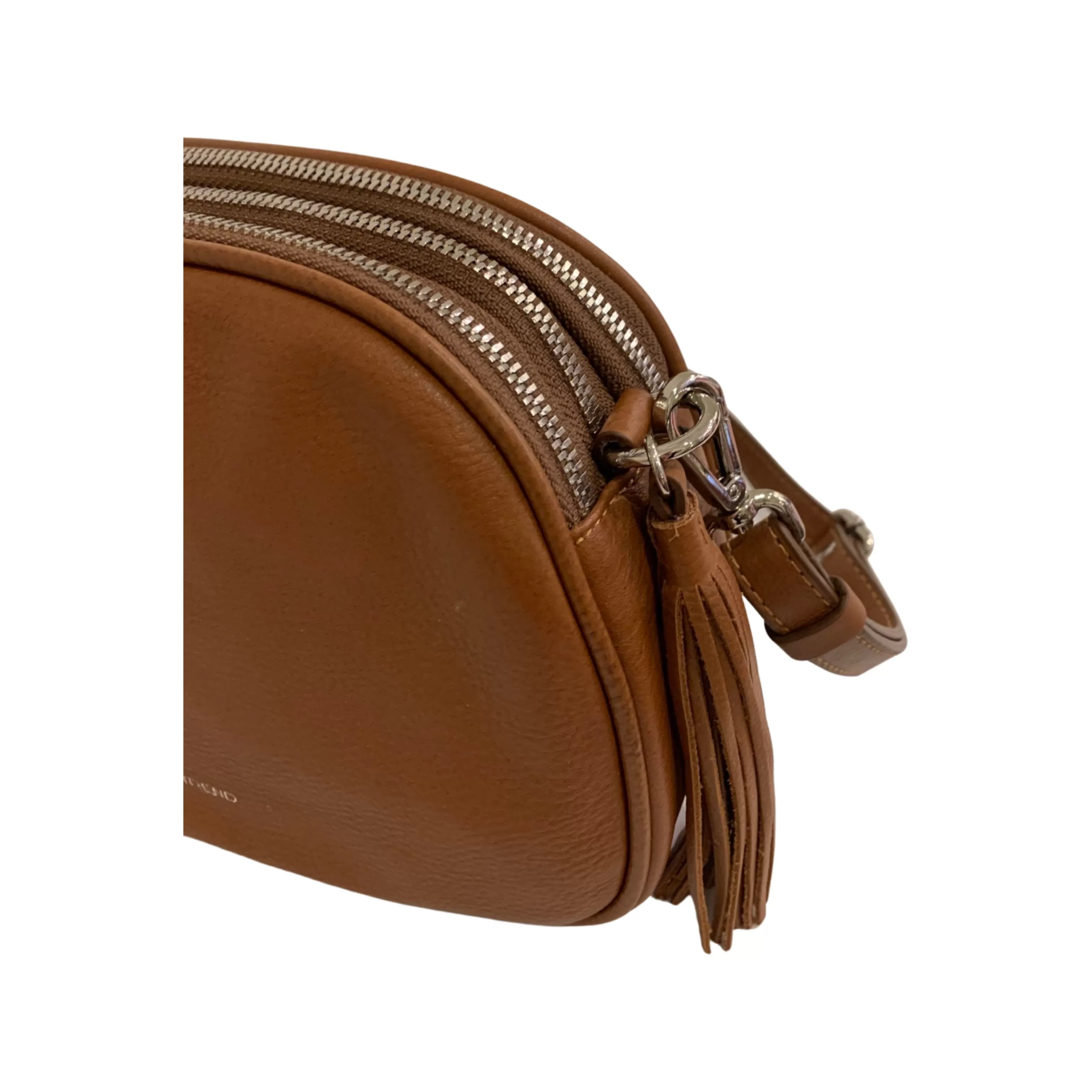 586847 Tan Leather Purse