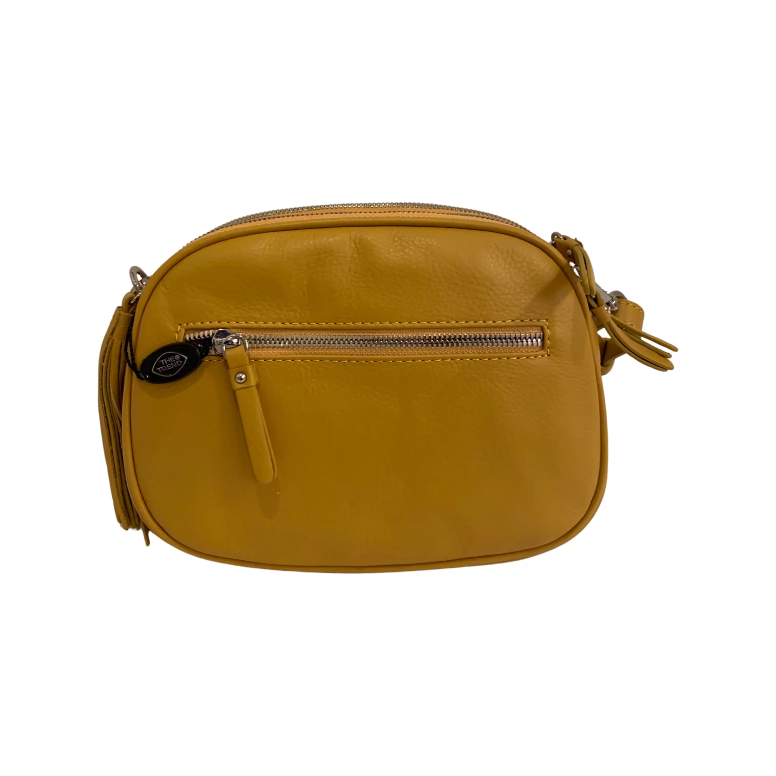 586847 Yellow Leather Purse