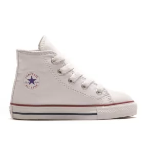 7J253 Chuck Taylor All Star Junior High Top White by Converse