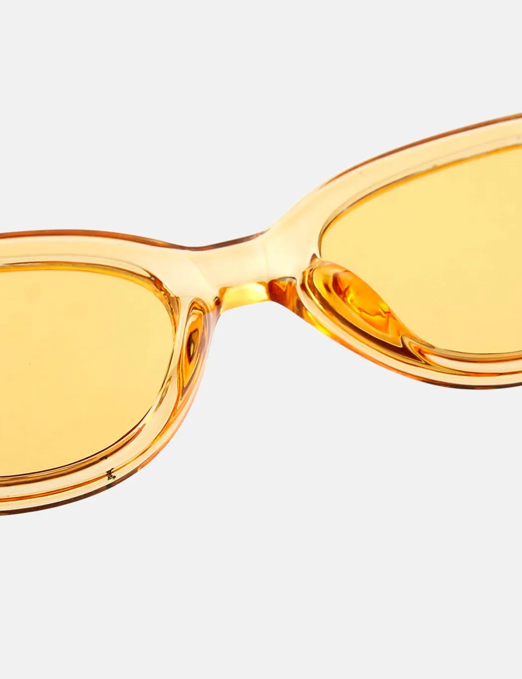 A. Kjaerbede Winnie Sunglasses - Yellow Transparent