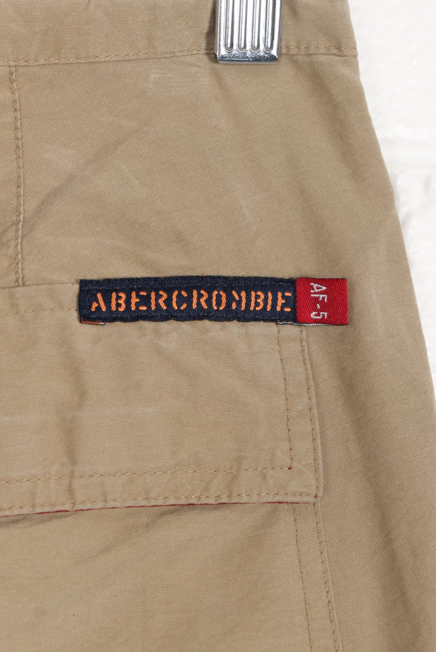 ABERCROMBIE & FITCH Khaki Flared Cargo Pants (Women's 6-8)