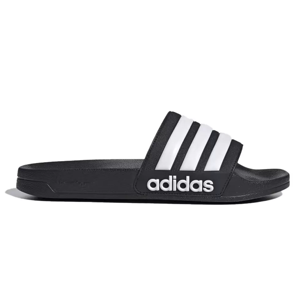 Adidas Adilette Shower Slides (Black/White)