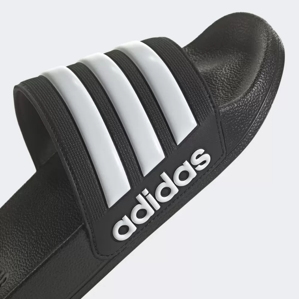 Adidas Adilette Shower Slides (Black/White)