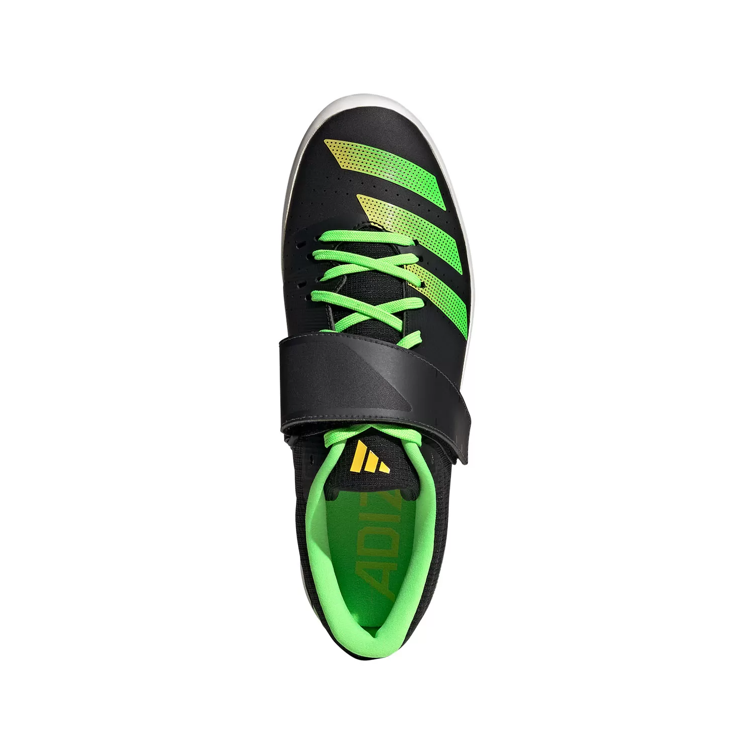 adidas adizero Shotput  Core Black/Beam Yellow/Solar Green