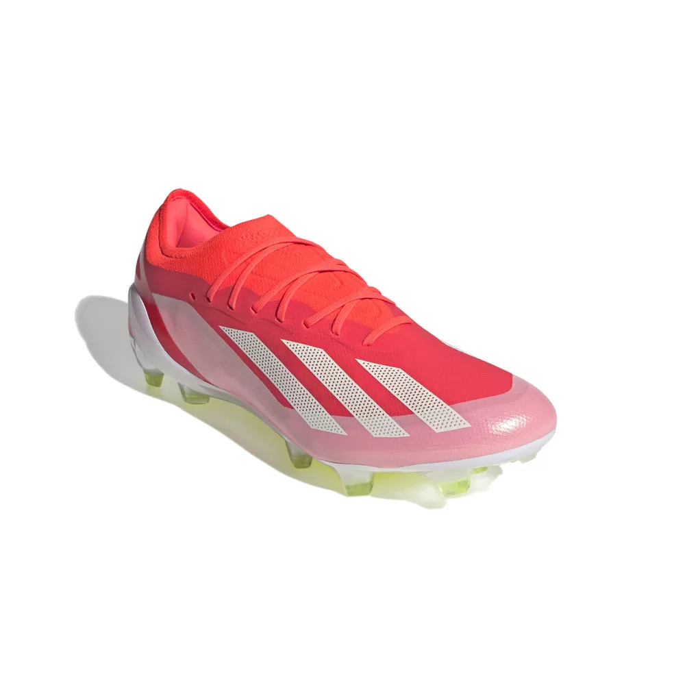 Adidas X Crazyfast Elite FG Football Boots (Solar Red/White/Yellow)