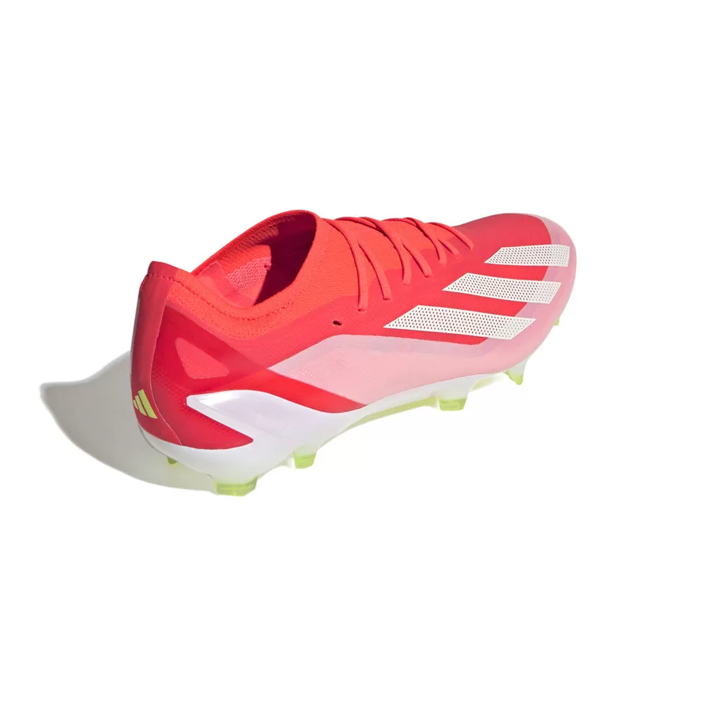 Adidas X Crazyfast Elite FG Football Boots (Solar Red/White/Yellow)