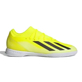 Adidas X Crazyfast League Indoor Football Shoes (Yellow/Black/White)