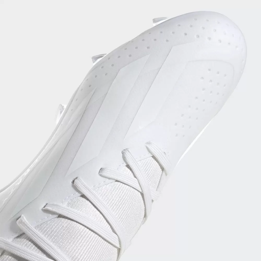 Adidas X Crazyfast.3 FG Football Boots (White/White/White)