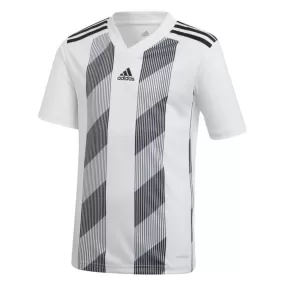 Adidas Youth Striped 19 Jersey (White/Black)