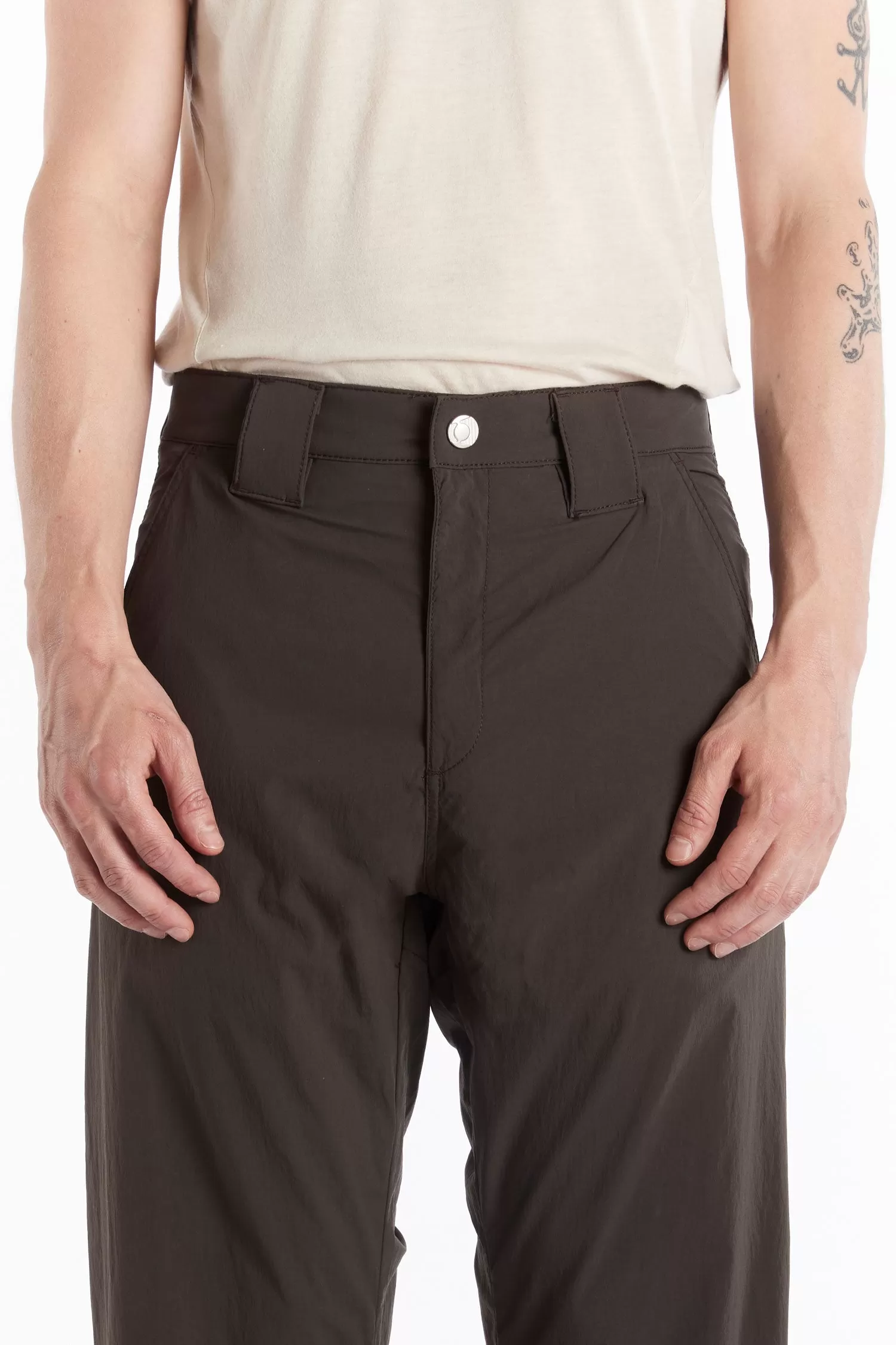 AFFXWRKS - CURVED PANT SHALE BROWN