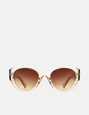 A.Kjaerbede Big Winnie Sunglasses - Champagne