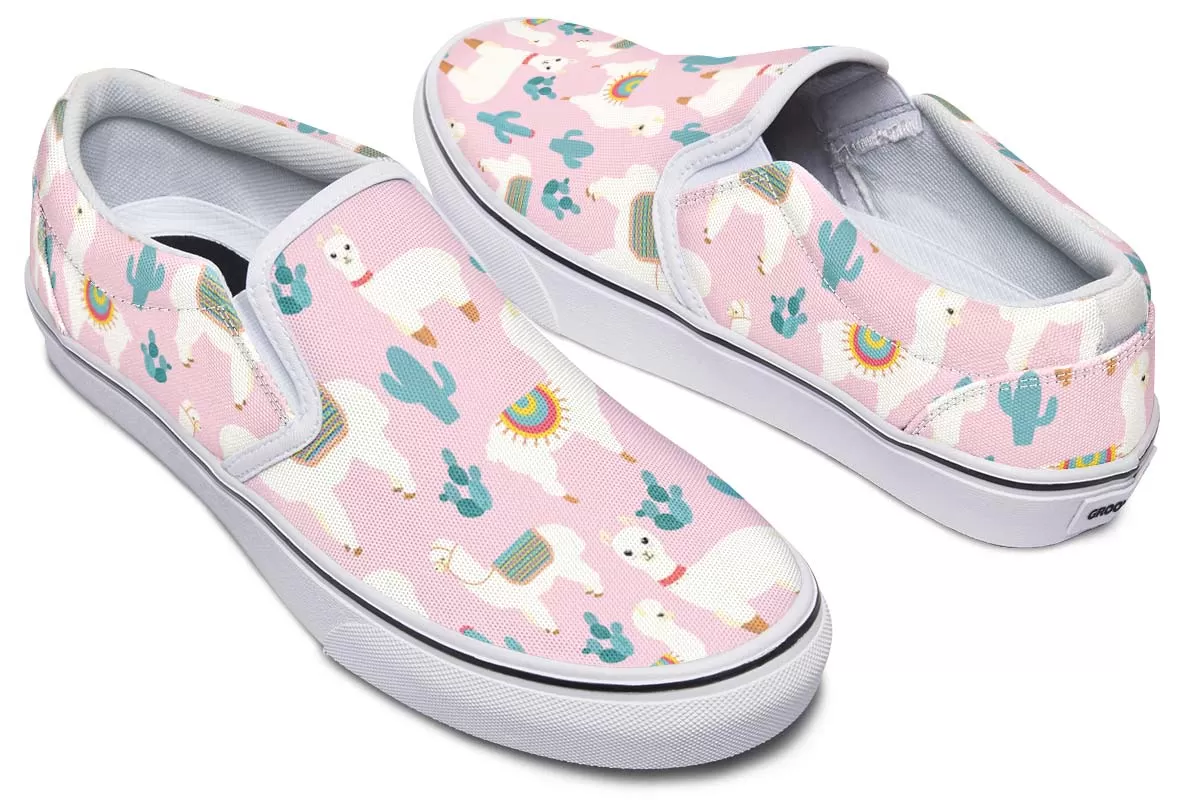 Alpaca Cutie Slip-On Shoes