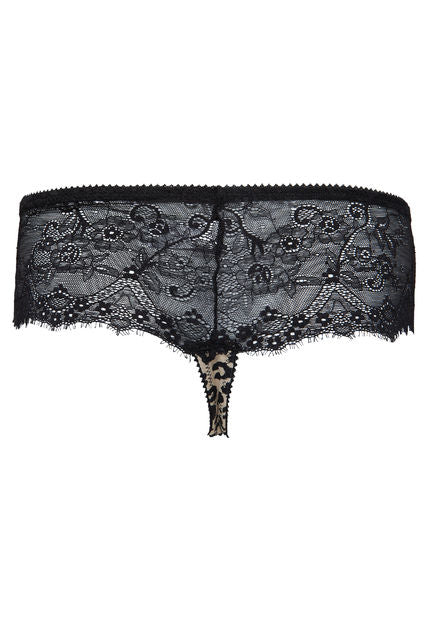 Animal Print Thong - Lace