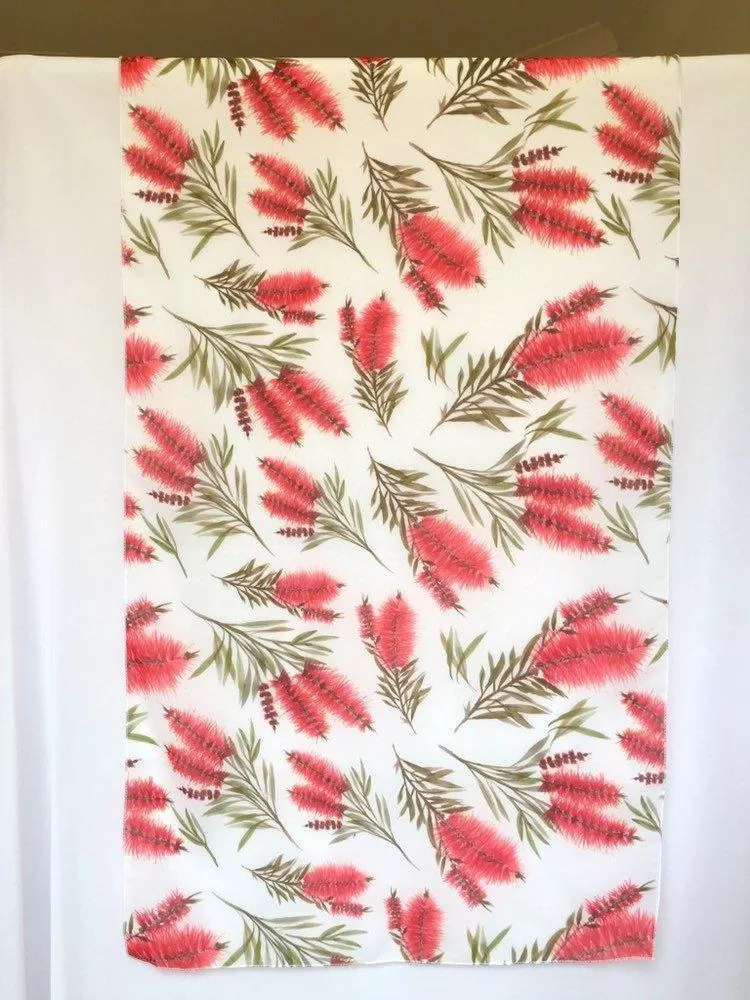 Australian Bottlebrush Scarf