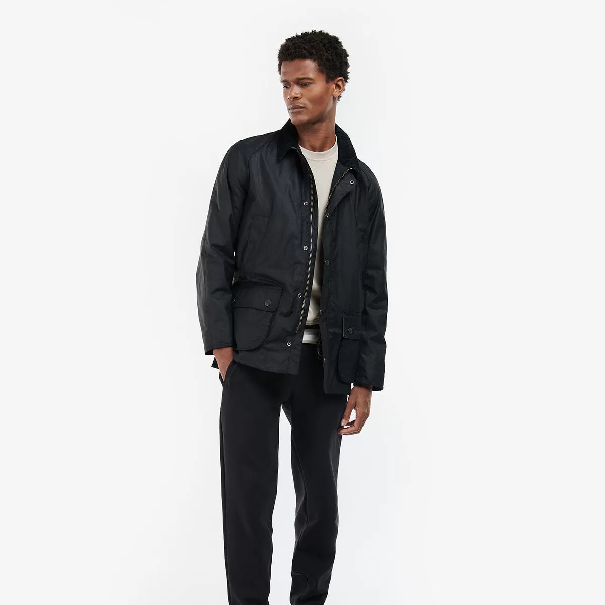 Barbour - Bodey Wax Jacket in Black