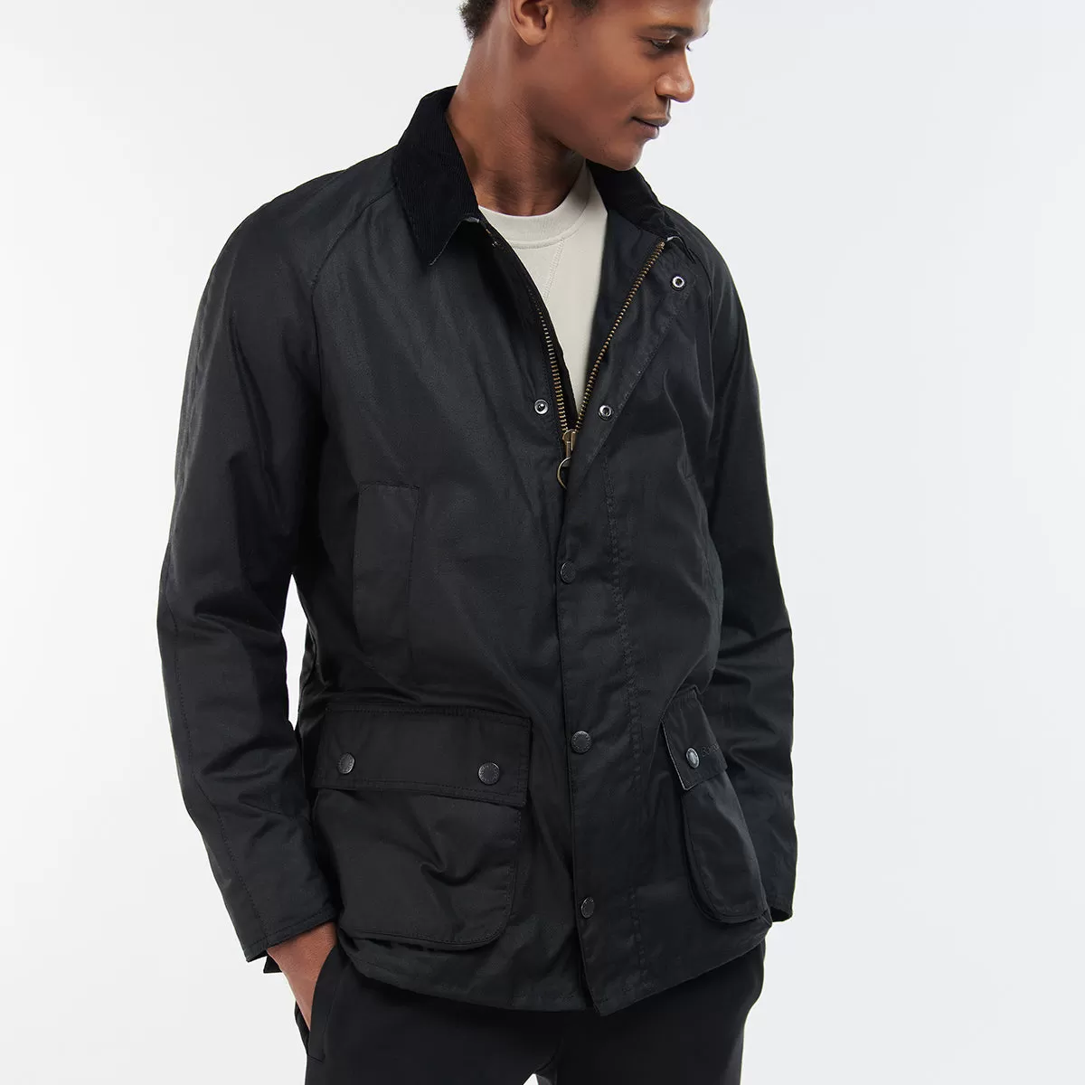 Barbour - Bodey Wax Jacket in Black