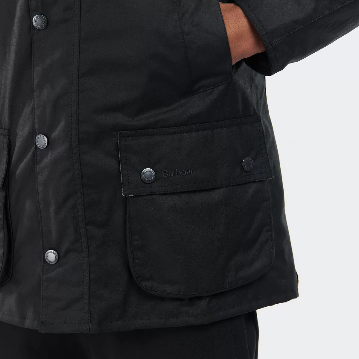 Barbour - Bodey Wax Jacket in Black