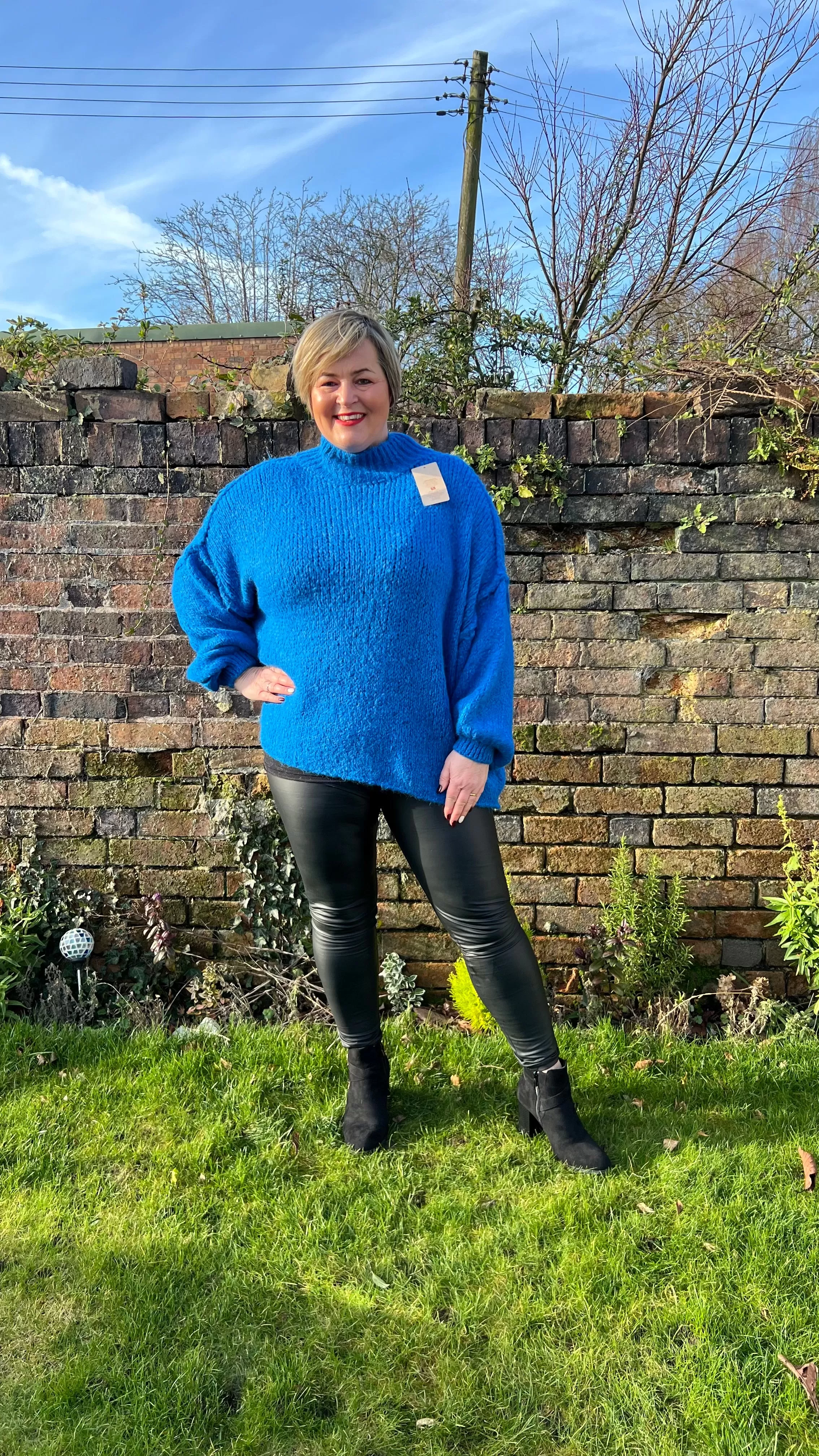 BEATRIX Balloon Sleeve Jumper