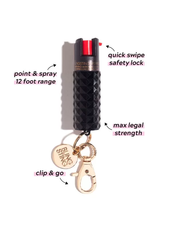 Bling Studded Pepper Spray