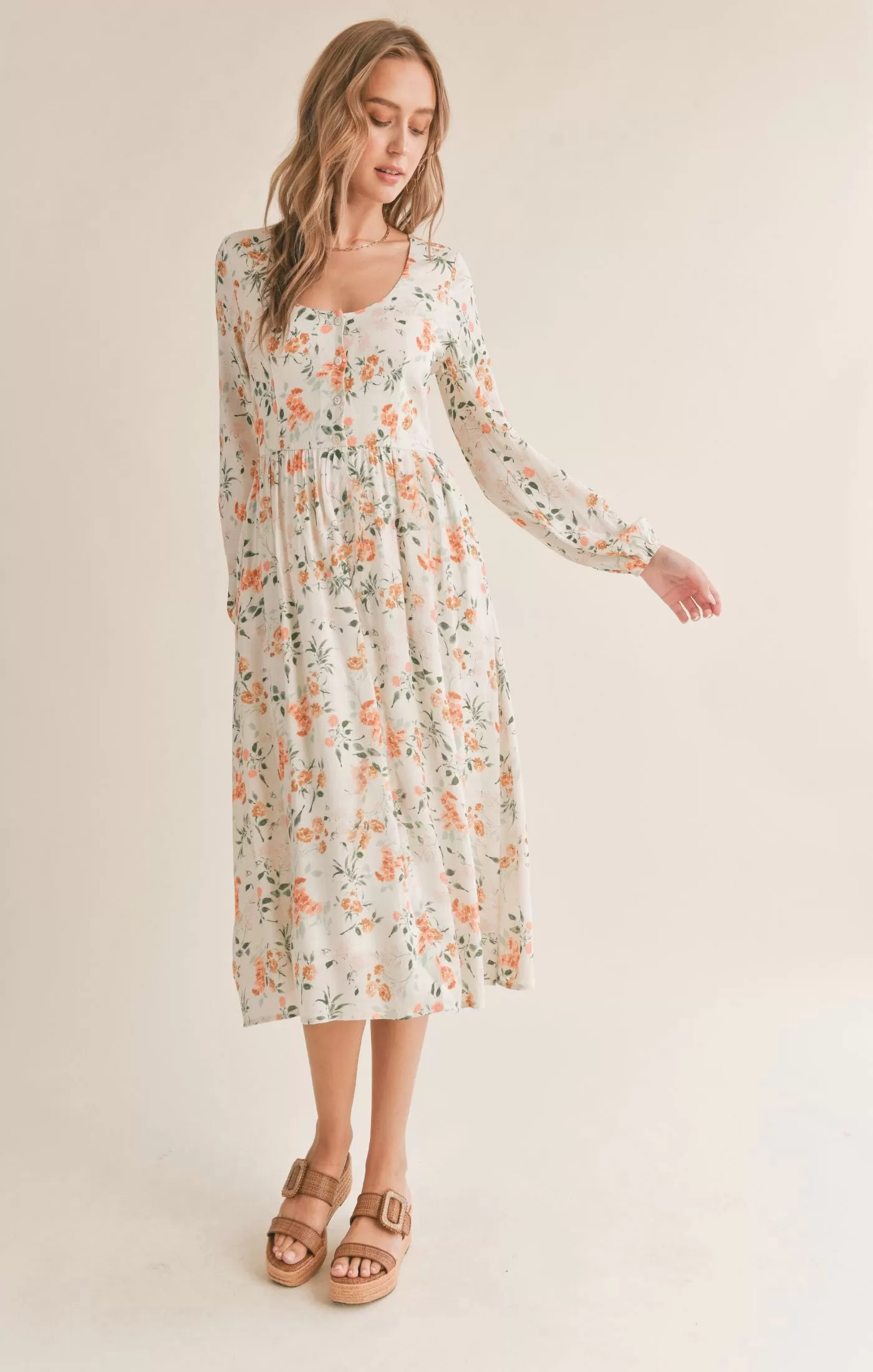 Bloom Midi Dress