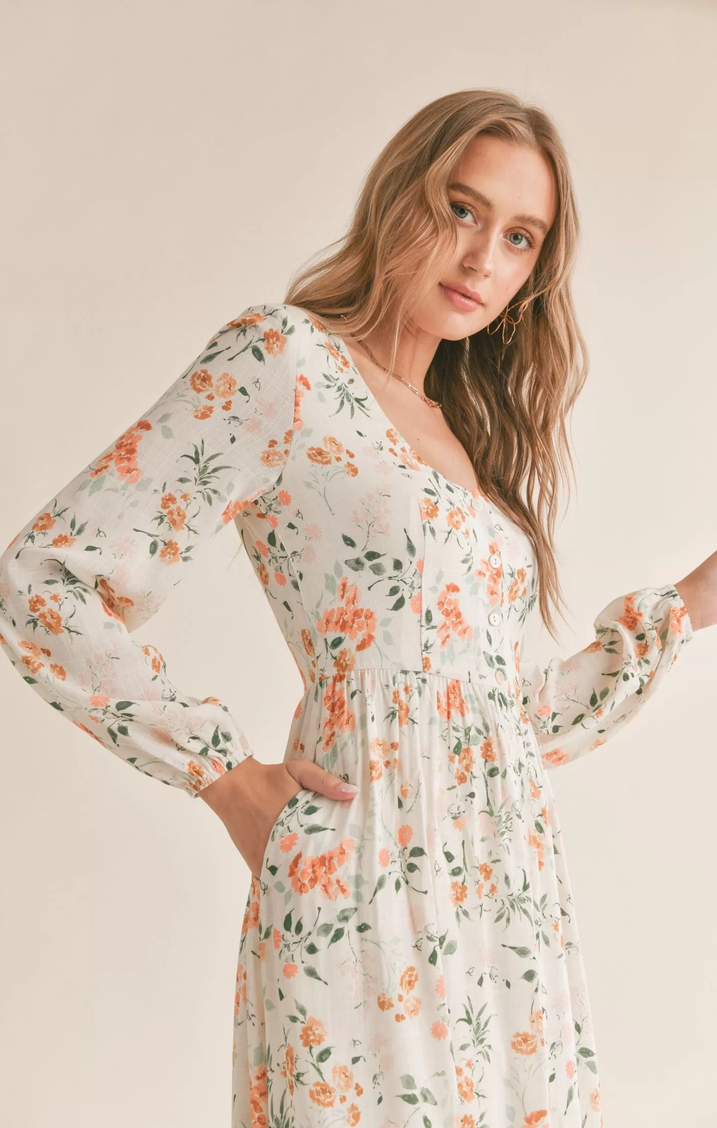 Bloom Midi Dress