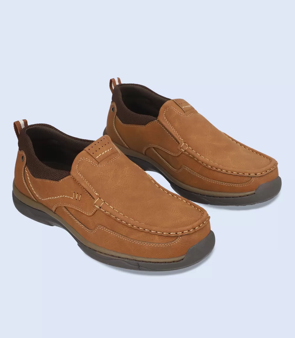 BM4421-TAN-Men Life Style Shoes