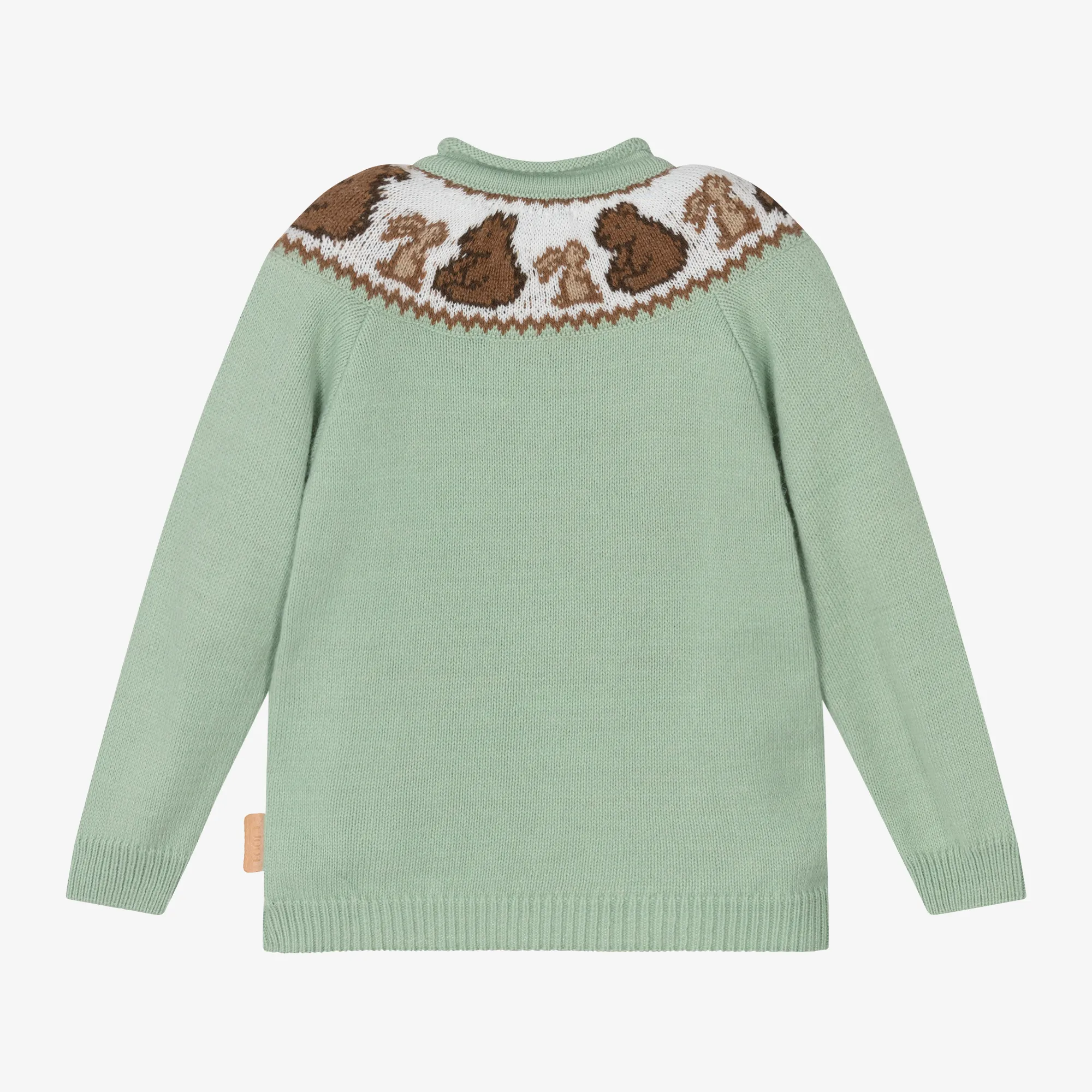 Boys Green Knitted Sweater