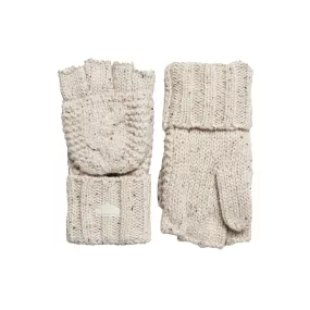 Cable Knit Gloves - Oatmeal