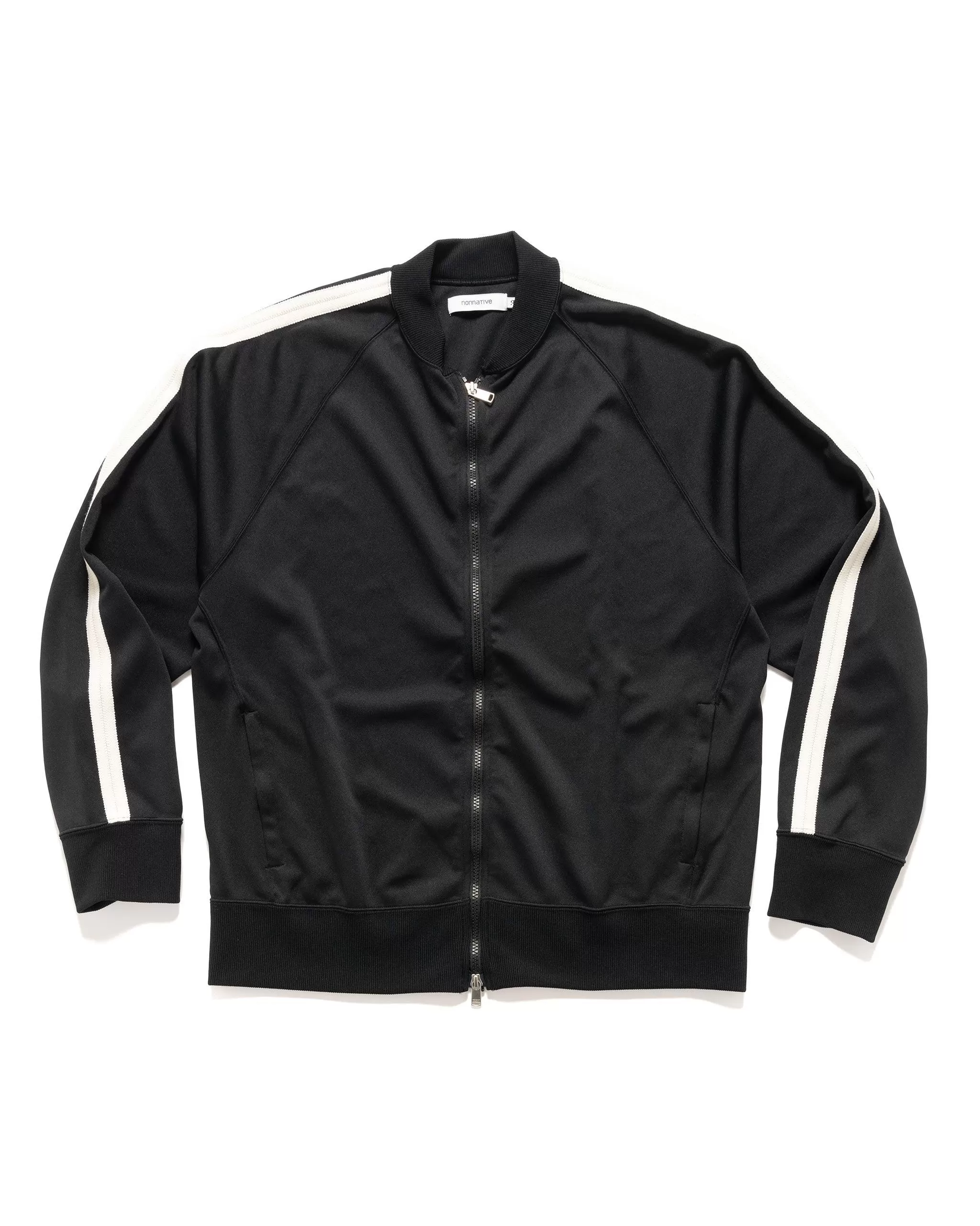 Coach Full Zip Blouson Poly Jersey Black