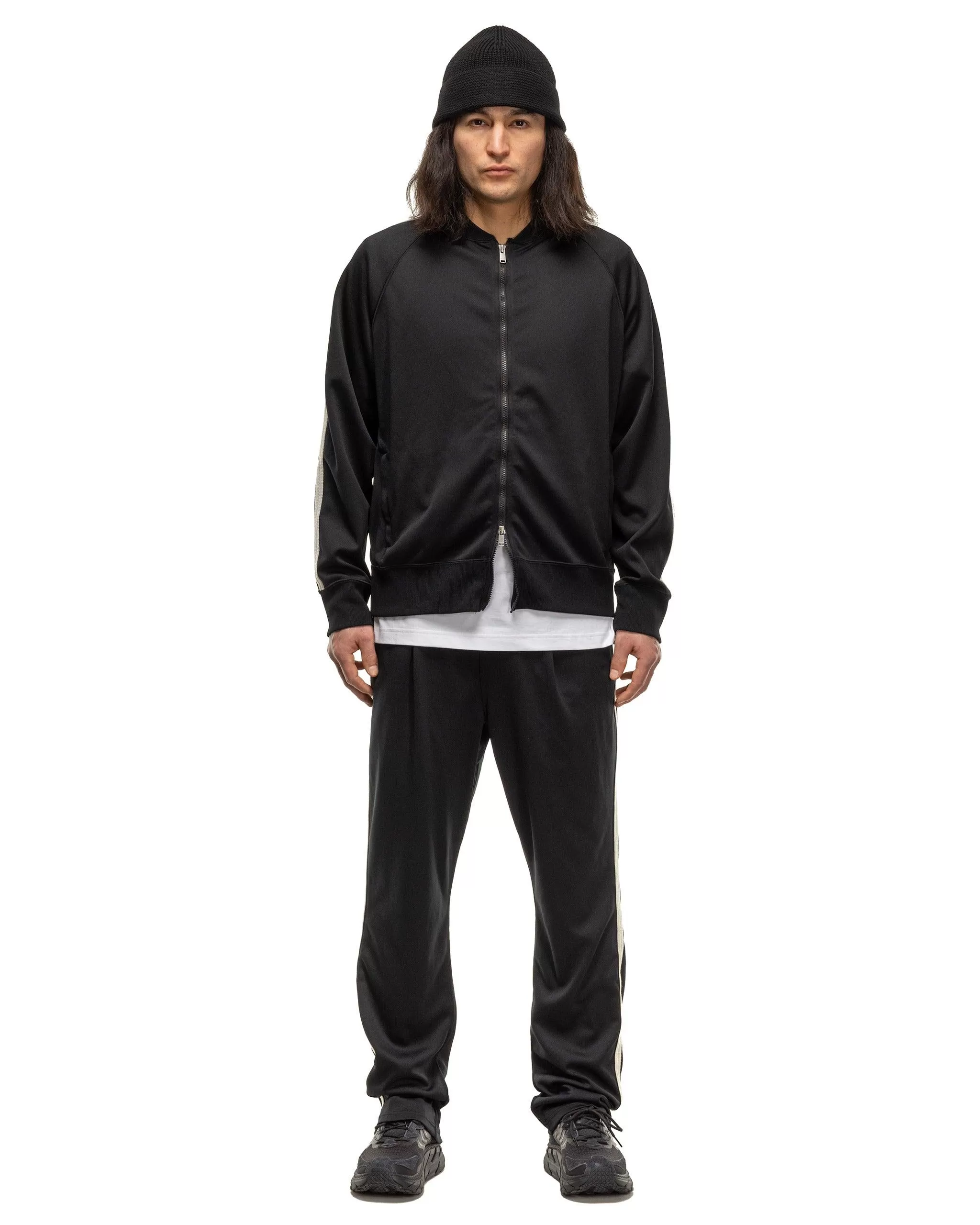 Coach Full Zip Blouson Poly Jersey Black