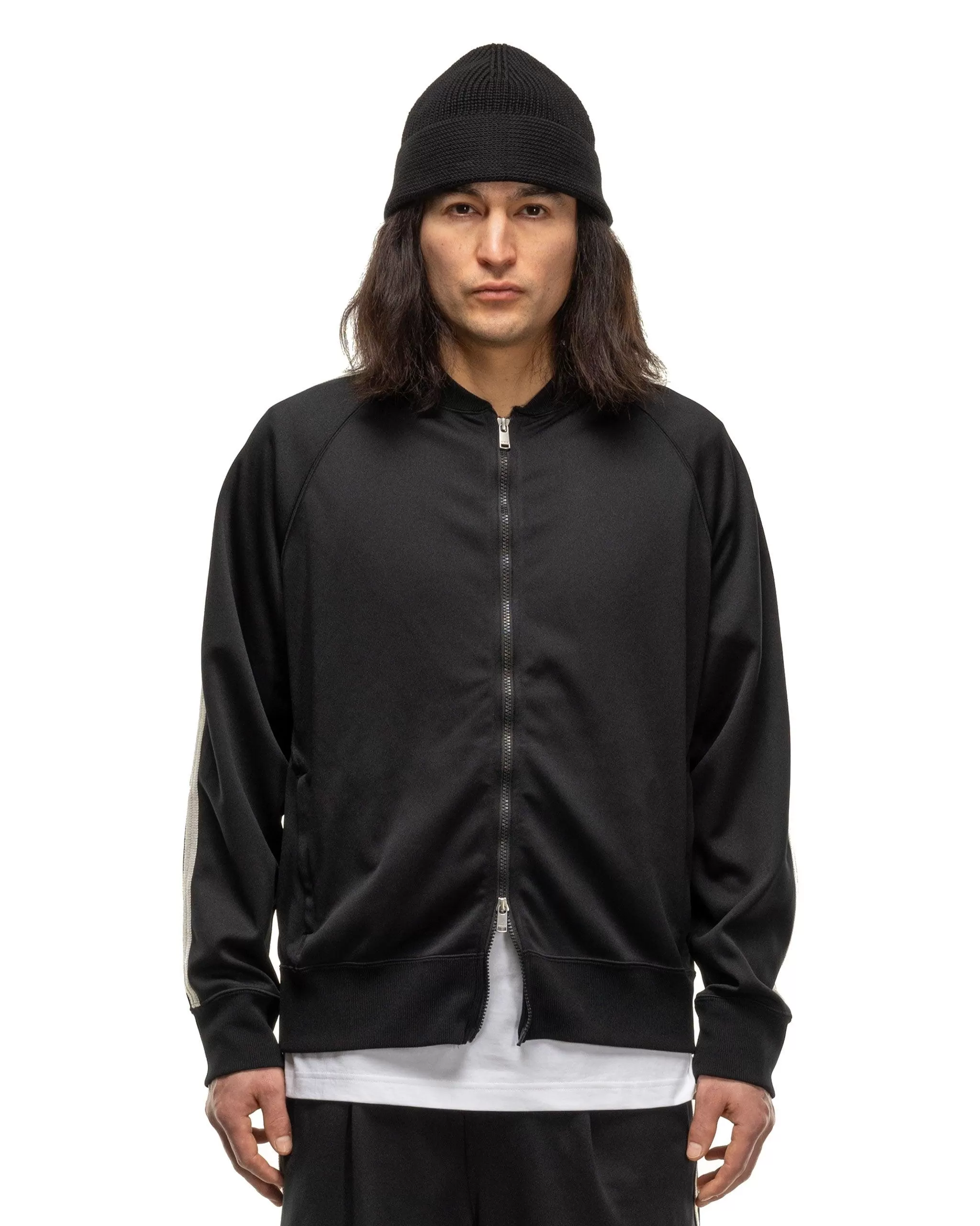 Coach Full Zip Blouson Poly Jersey Black