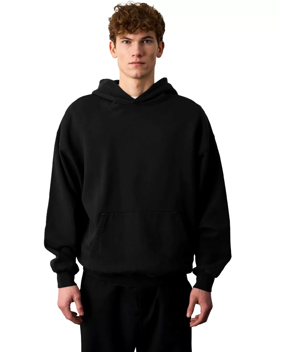 Colorful Standard Organic Oversized Hood Deep Black