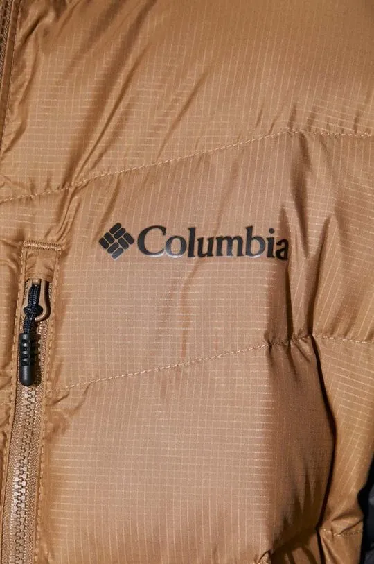 Columbia sports jacket Labyrinth Loop Hooded Ja beige color 1957343