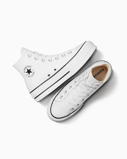 Converse - Women's Chuck Taylor All Star Lift High Top White Platform