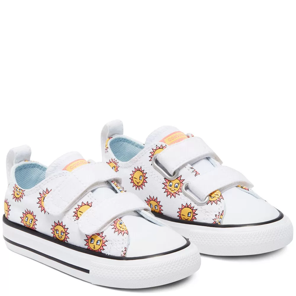 Converse- kids Chuck Taylor All Star 2V Low Top Sun Graphic Easy-On 770703