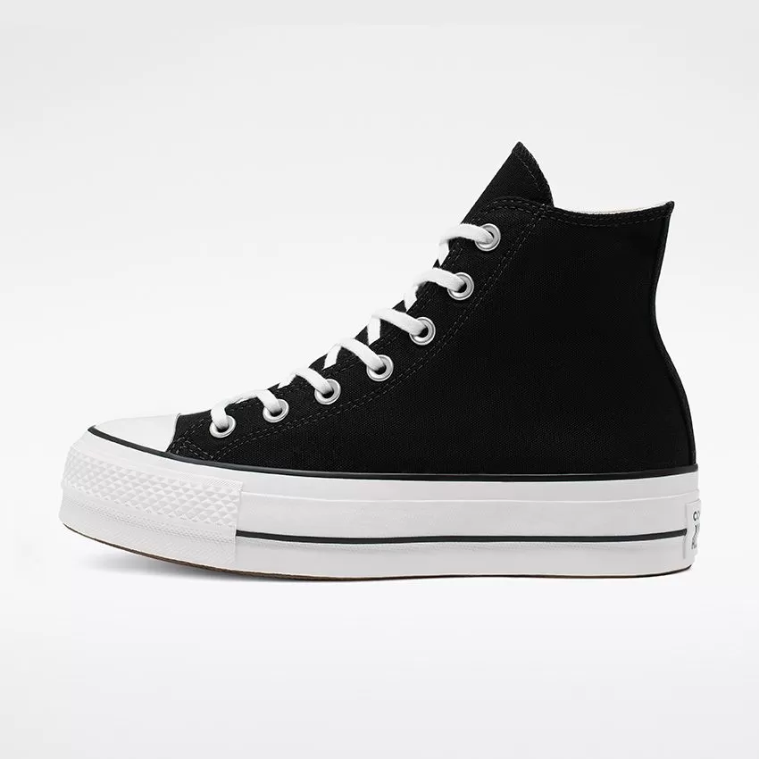 Converse- Women's Chuck Taylor All Star Lift High Top Black/White 560845C