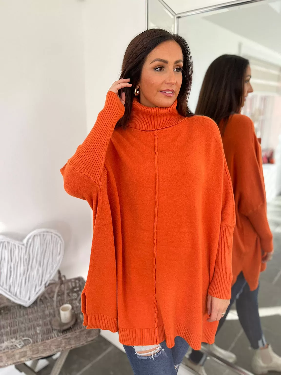 Cosy Roll Neck Jumper Lois