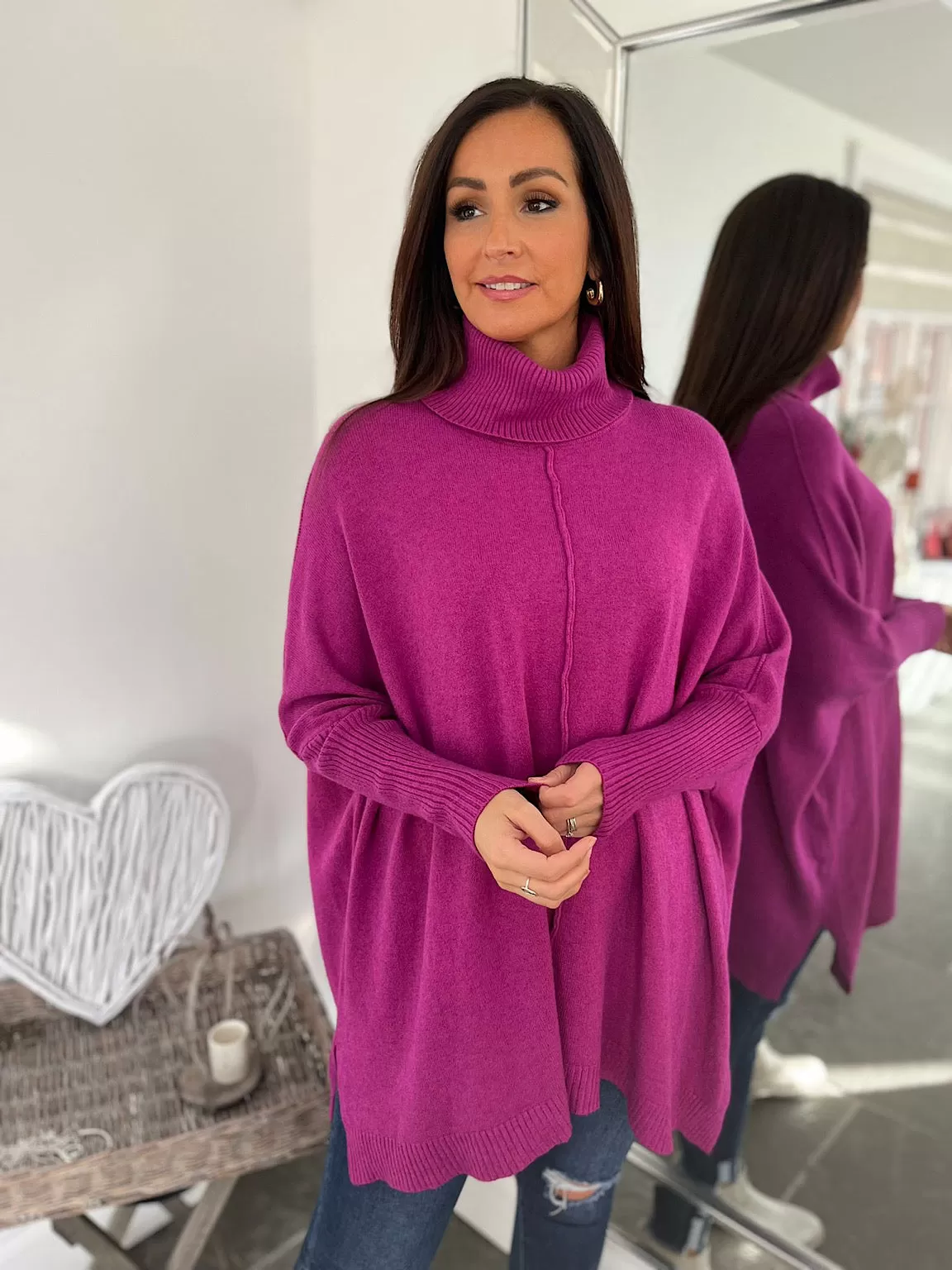 Cosy Roll Neck Jumper Lois