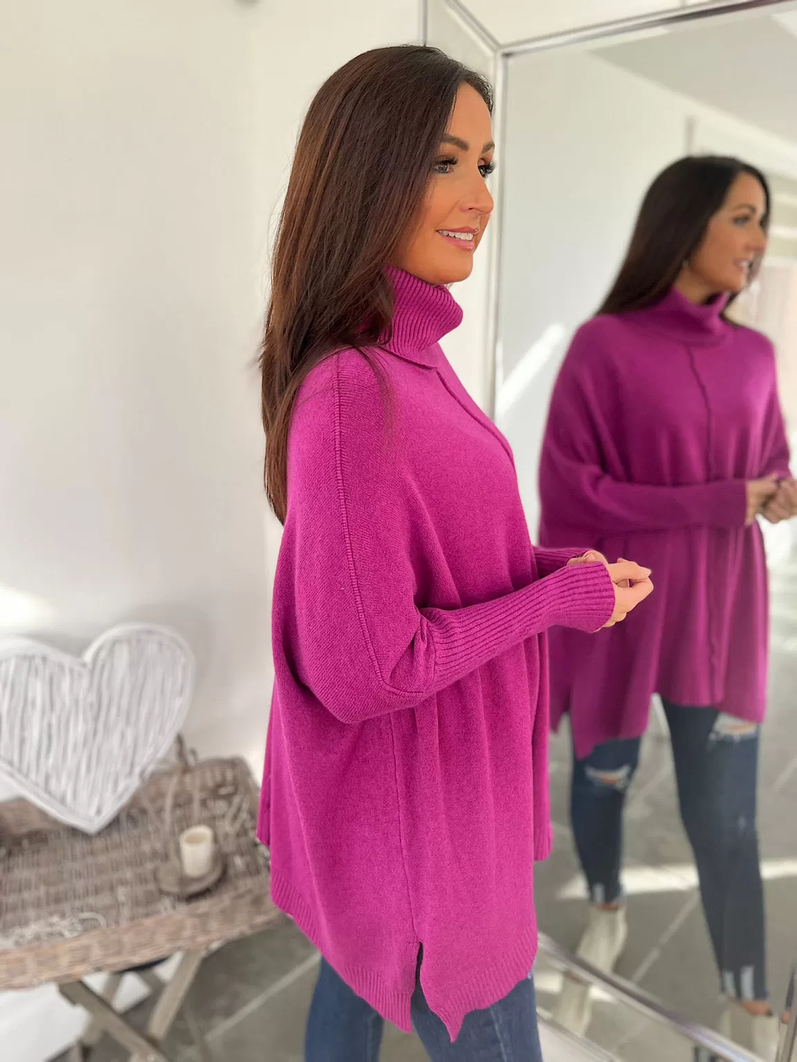 Cosy Roll Neck Jumper Lois