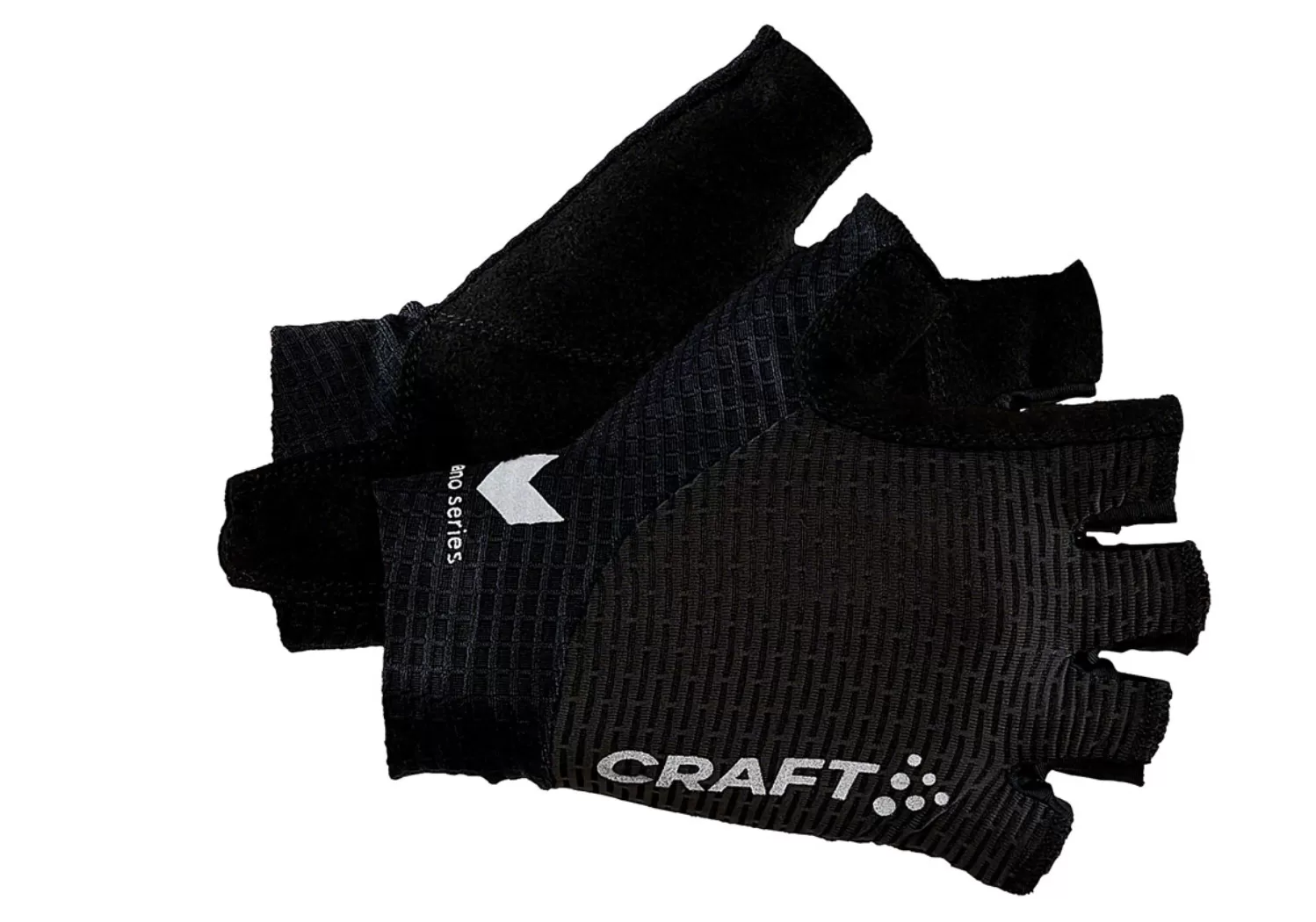 Craft Pro Nano Cycling Glove - Black, Short Finger, Large