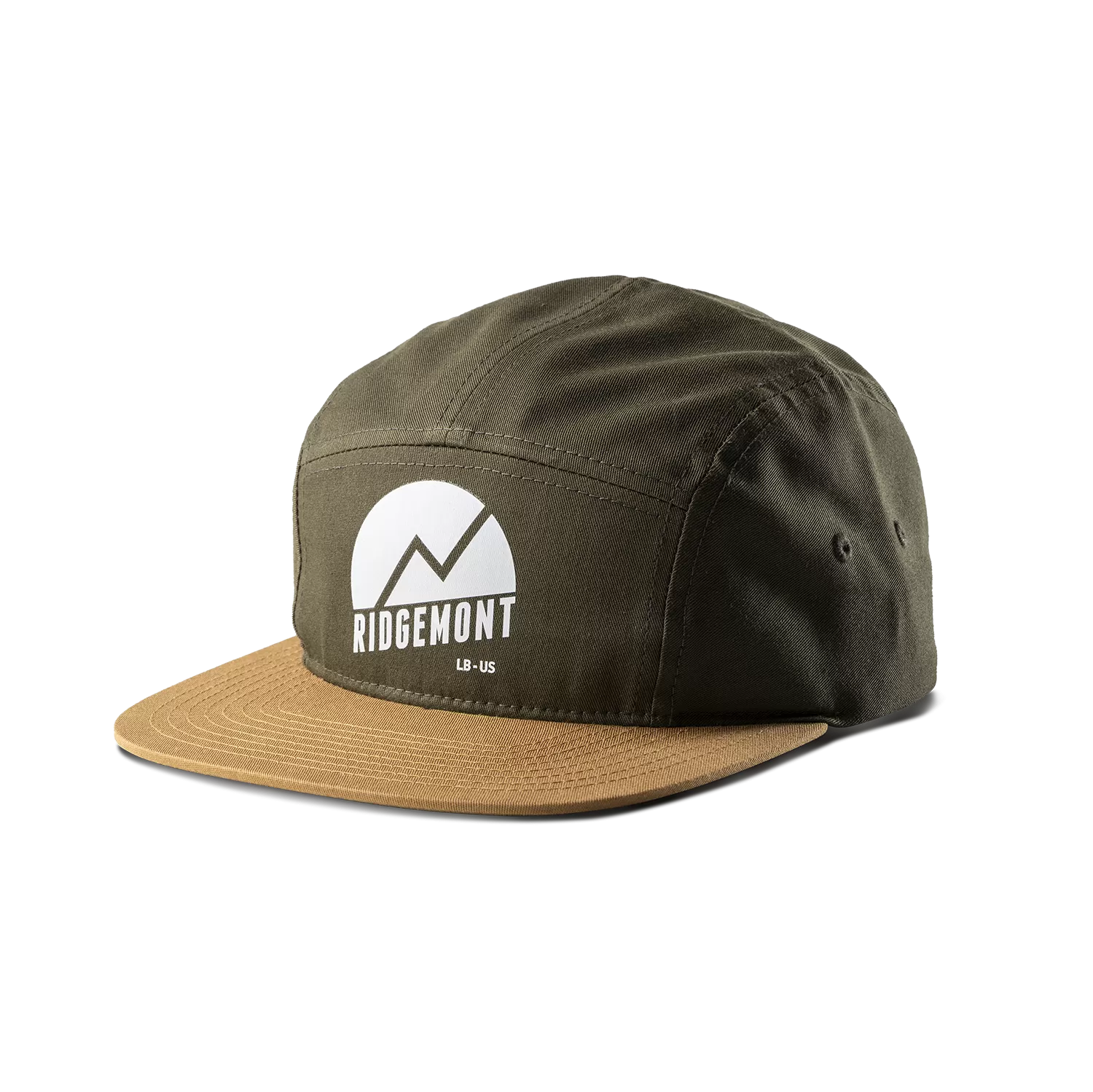 Descent 5 Panel Hat - Olive, Tan