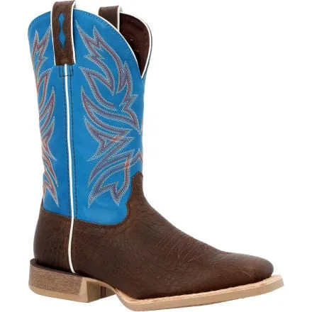 Durango® Rebel Pro™ Bay Brown and Brilliant Blue Western Boot