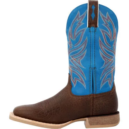 Durango® Rebel Pro™ Bay Brown and Brilliant Blue Western Boot