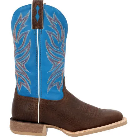 Durango® Rebel Pro™ Bay Brown and Brilliant Blue Western Boot