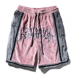 Editorial Department Suede Shorts