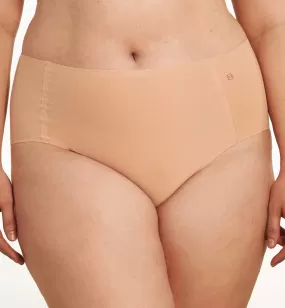 Evelyn & Bobbie High-Waisted Retro Bikini Panty (1704) - Himalayan Salt