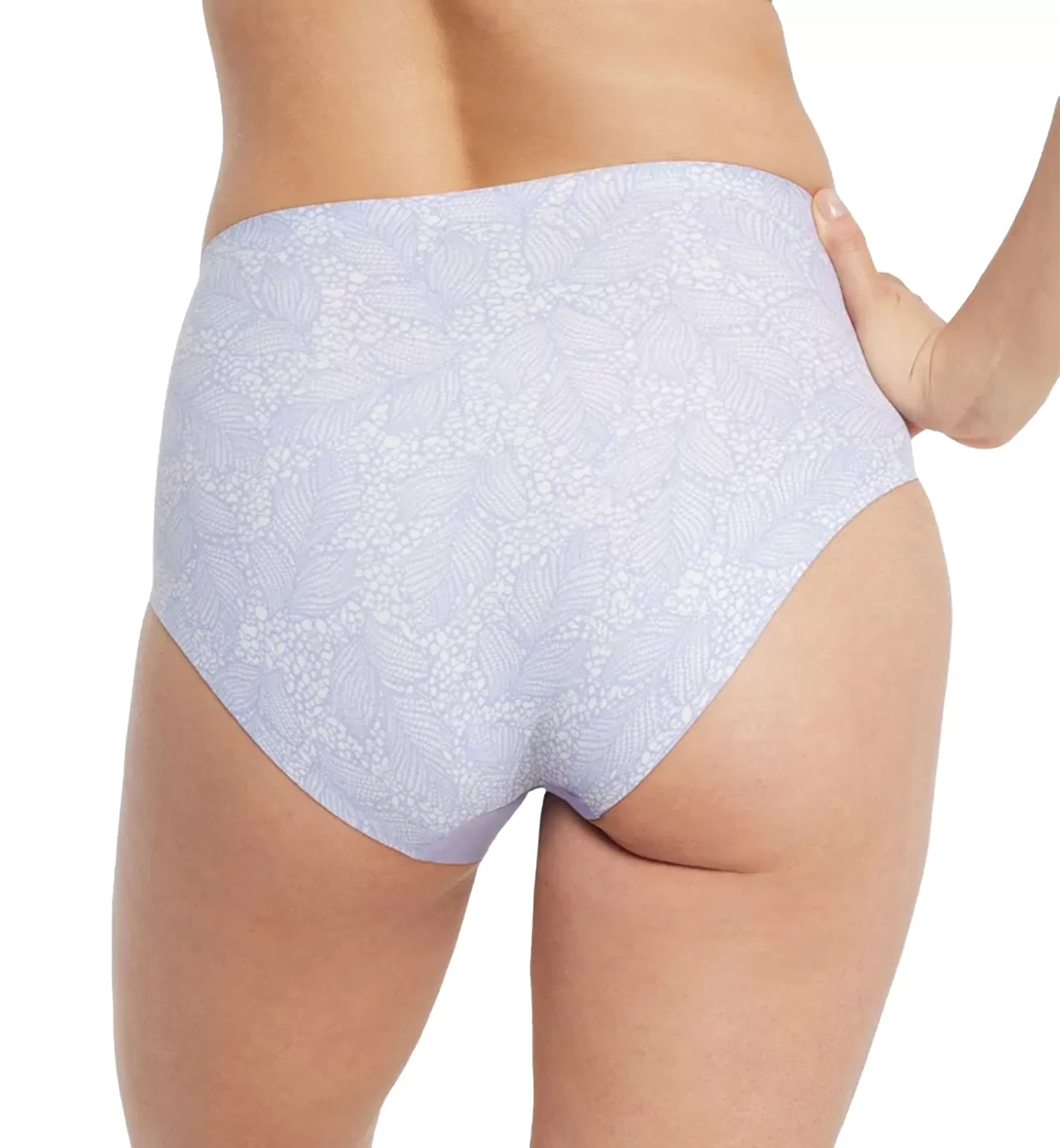 Evelyn & Bobbie High-Waisted Retro Bikini Panty (1704) - Moonstone Lace